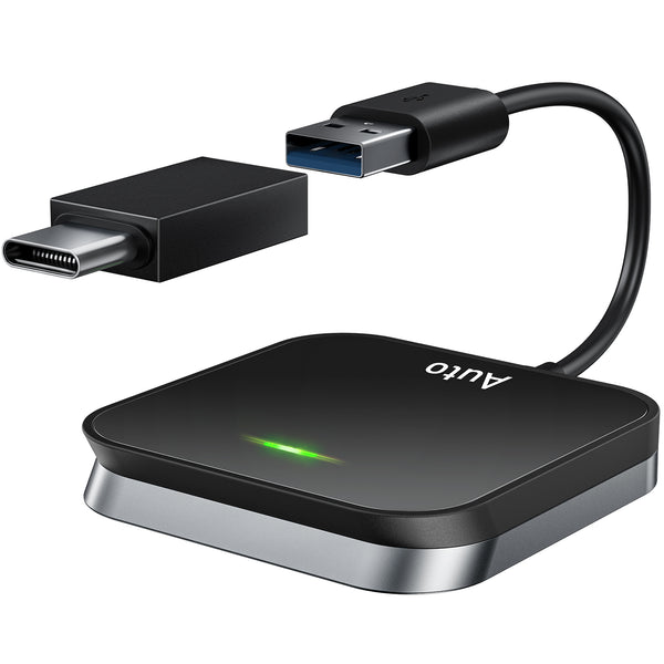 Wireless Android Car Adapter, Plug and Play for OEM Factory Wired Android Car