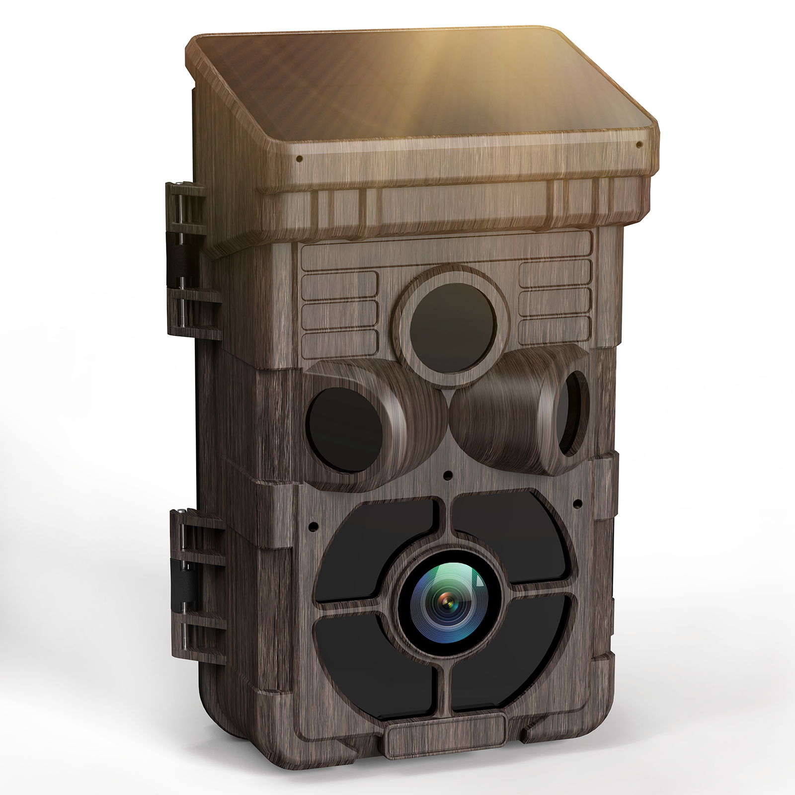 24MP 1080P Trial Camera Solar Powered Integrated Game Camera with Night Vision