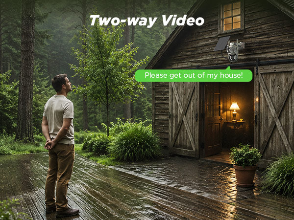 Two-Way Audio — Stay Connected
