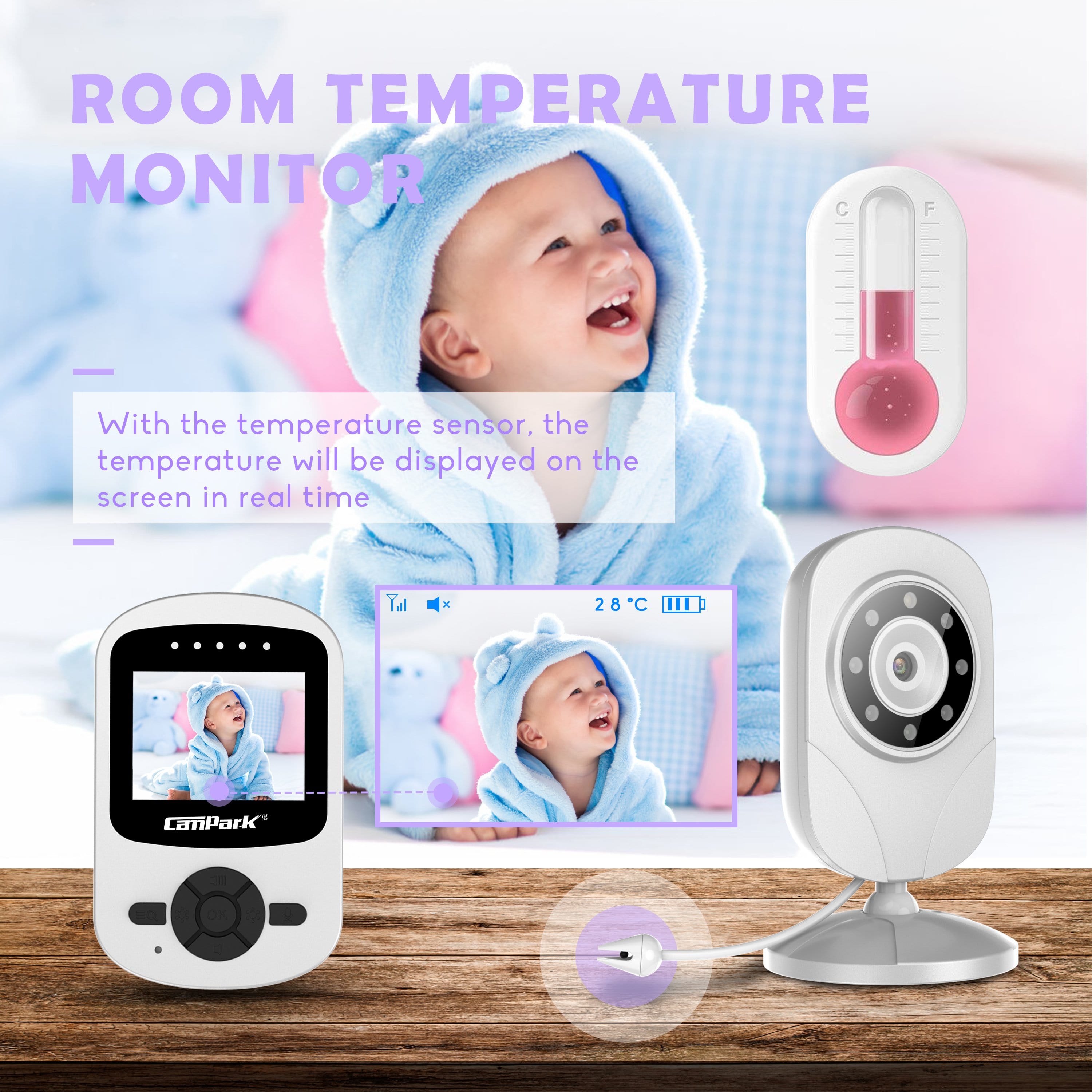 Campark Baby Camera-BM10 