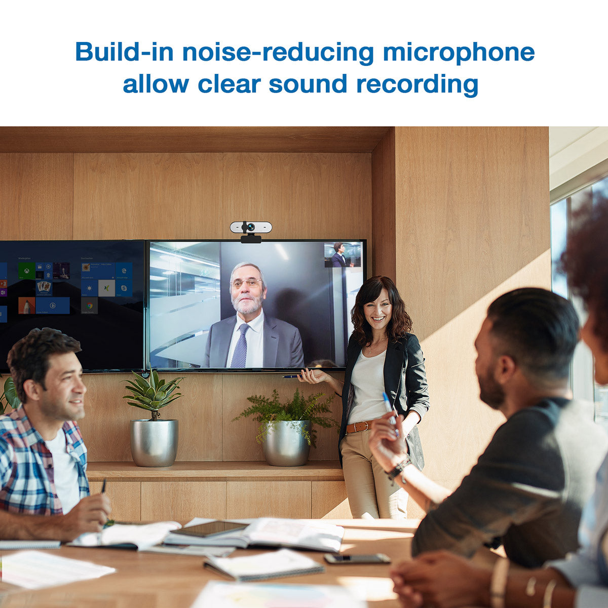 Campark PC05 2K Webcam with Microphone, QHD Streaming Computer Camera with AutoFocus